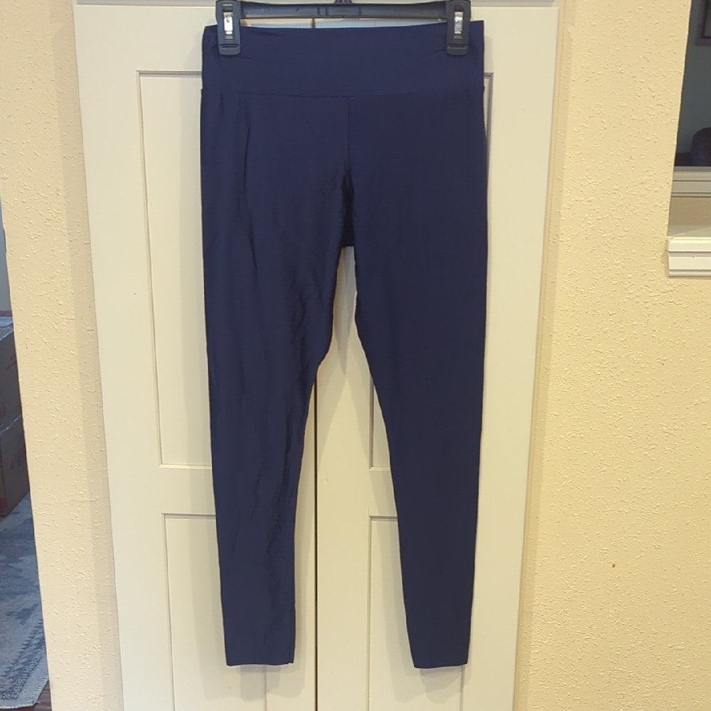 Boohoo Navy Leggings
